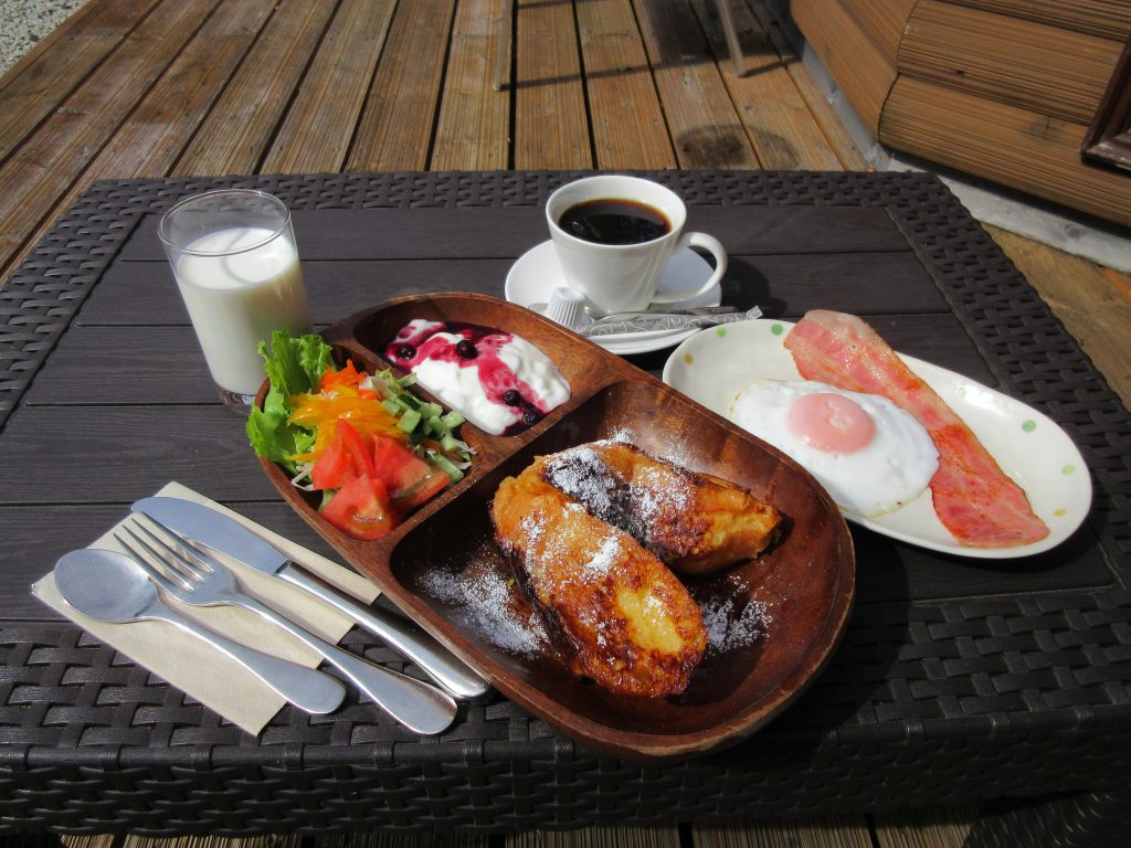 朝食プレート