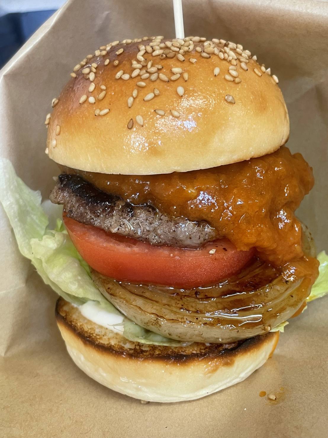 JENNIEのハンバーガー