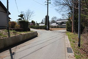 緩やかな左コーナー